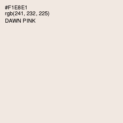 #F1E8E1 - Dawn Pink Color Image